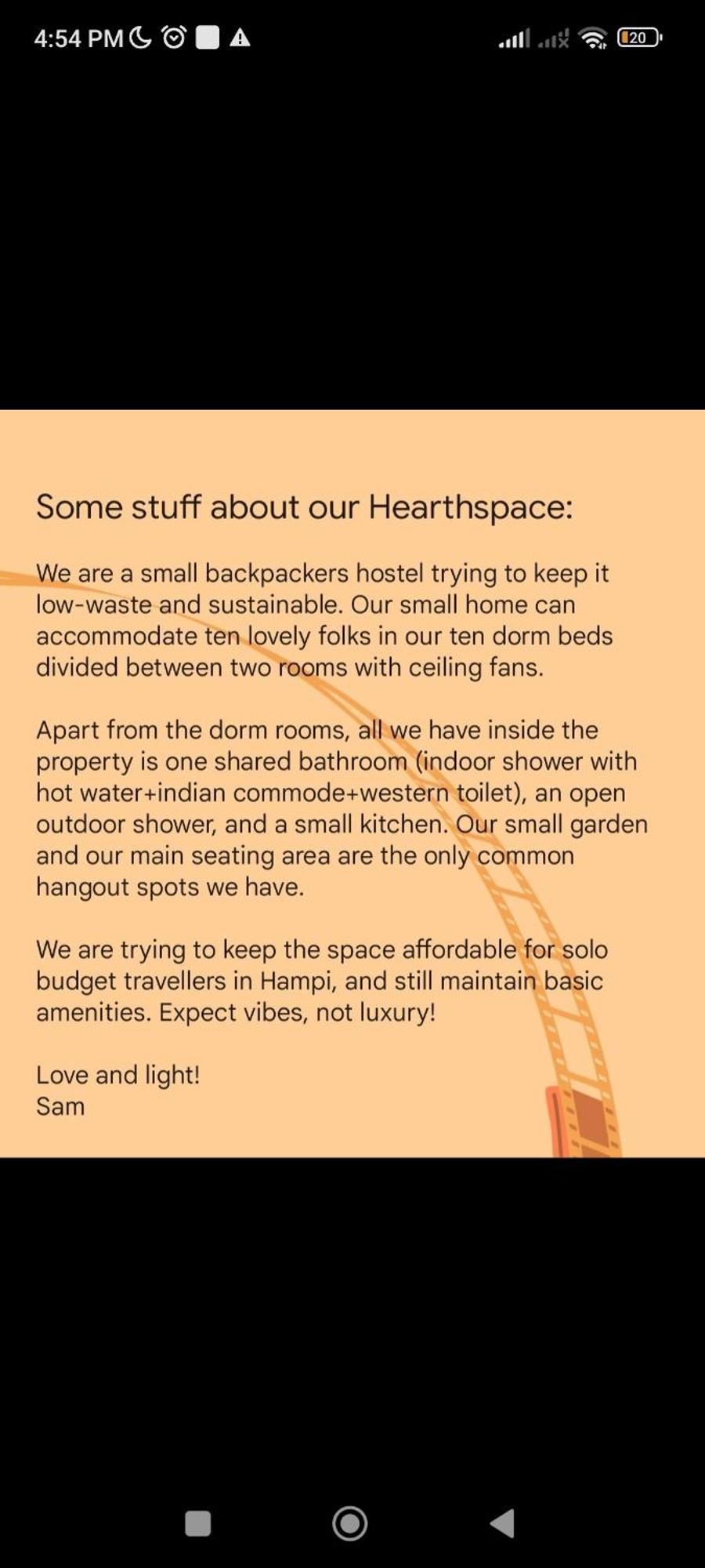 Hearthspace Hampi - Small Home, A Low-Impact Backpackers Hostel Exteriör bild